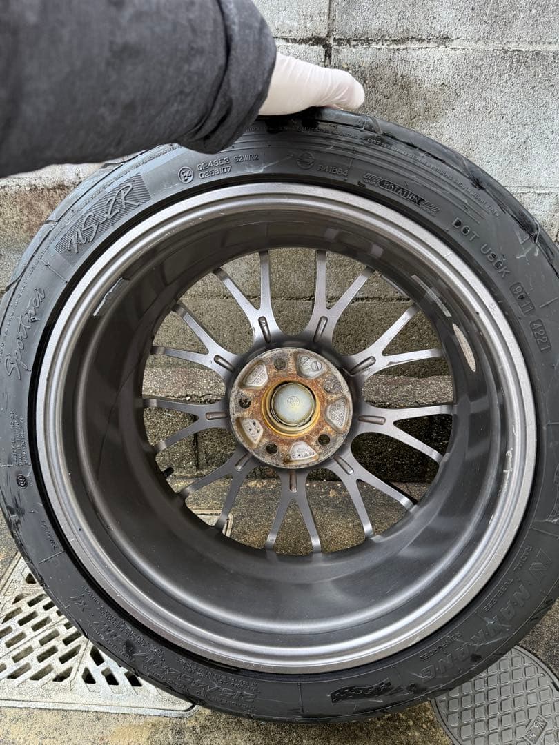 【ぽけ】ENKEI PFM1 17インチ7.5j 114.3 +48 5H