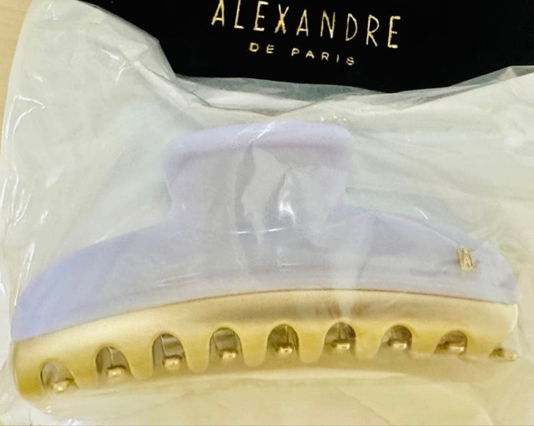 ラスト1点【新品】alexandre de paris VENDOME クリップ