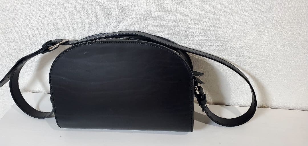 万双 ブライドル ショルダーバッグ ブラック