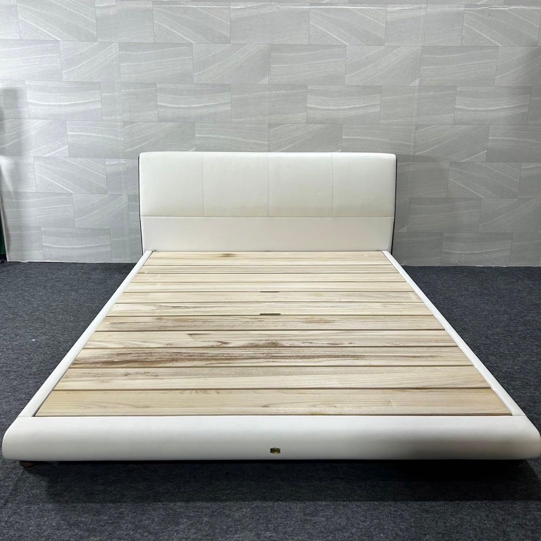 Simmons ベッドフレーム クイーンサイズ おしゃれ 家具 d3003