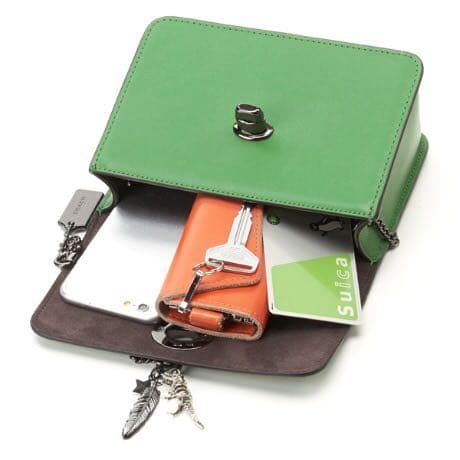 【美品】コーチ バワリー クロスボディ リファインド カーフ レザー チャーム