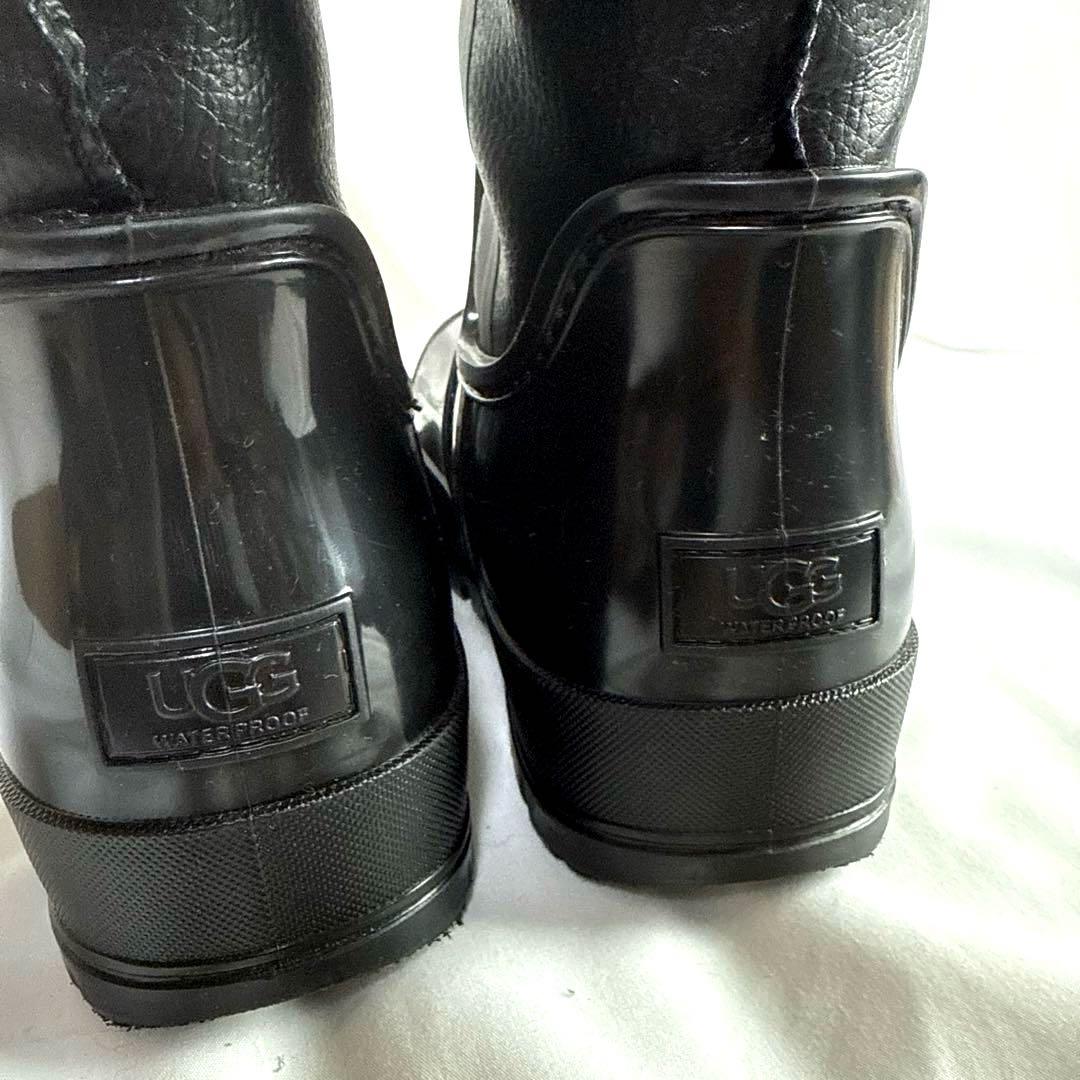 UGGアグレインクラウド トール ブラック ブーツ　スノーブーツ　レインブーツ