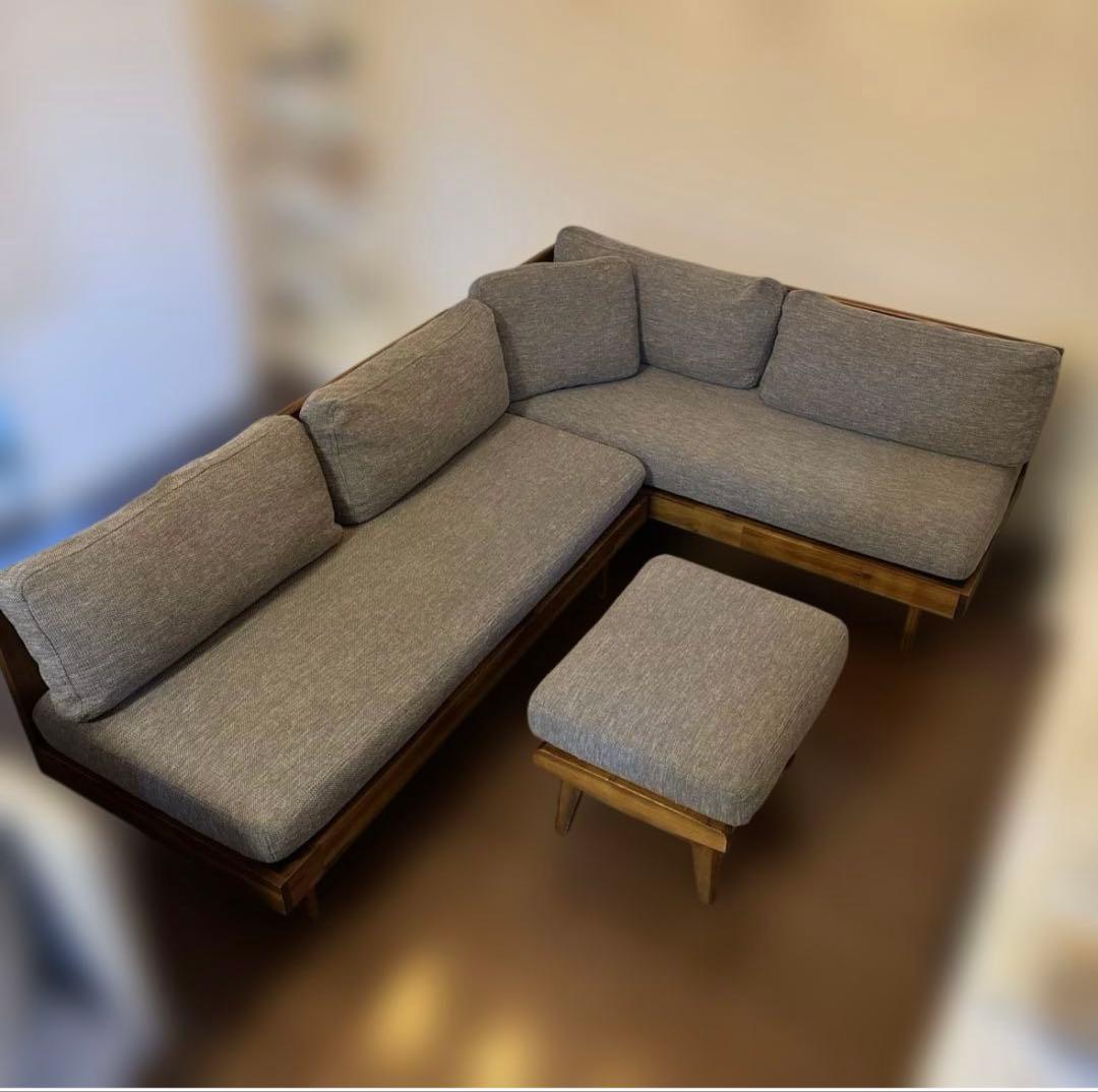 ウニコ スウェラ ソファ【ベンチアーム】