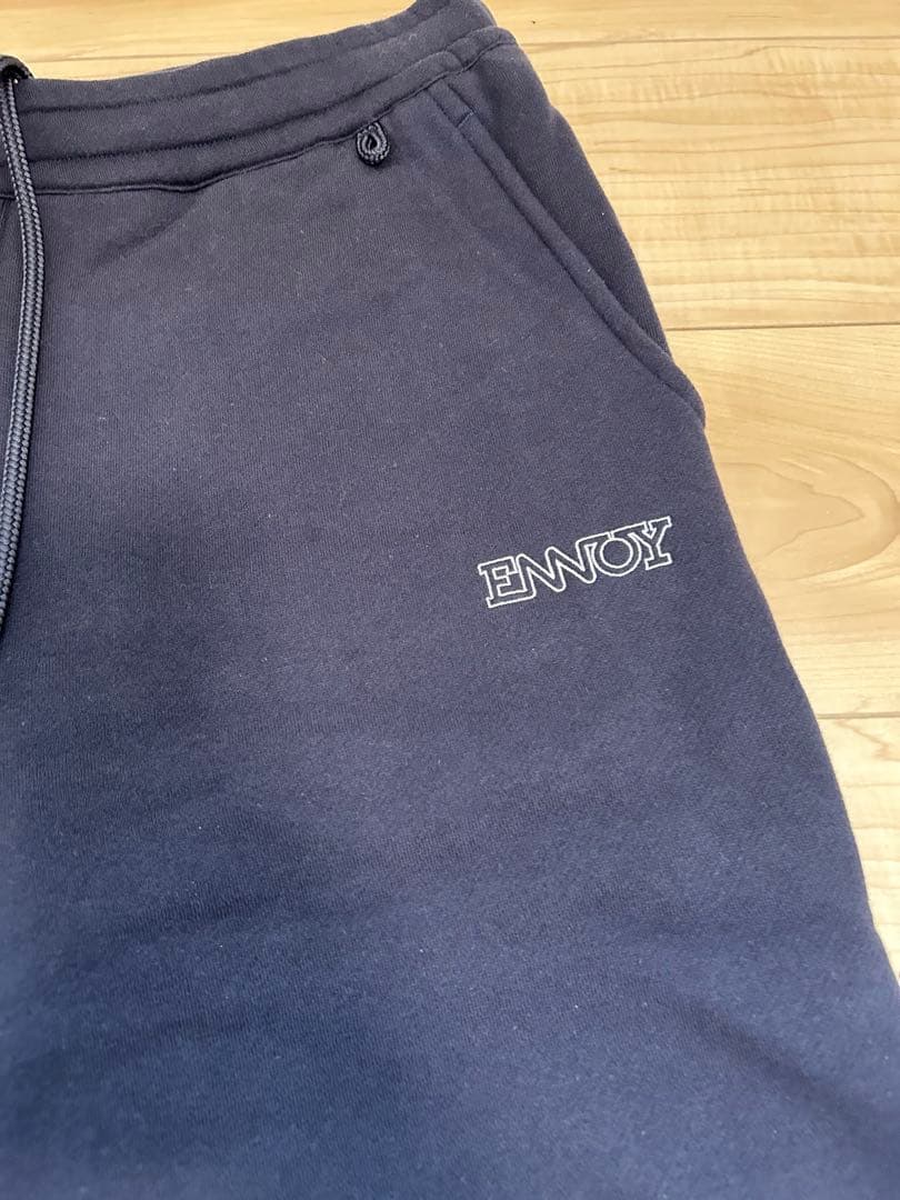 ENNOY TURTLENECK SWEAT SET UP NAVY Mサイズ