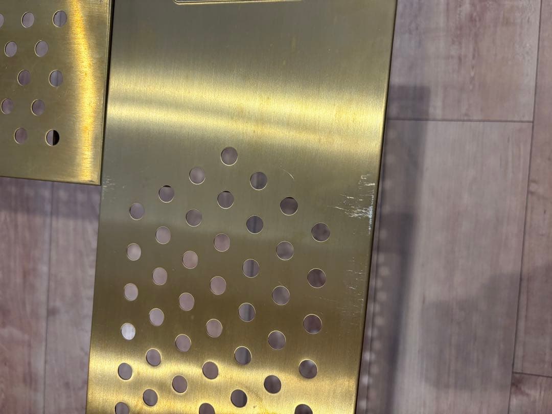 コールマン　ファイヤープレイステーブル　ショップ限定ゴールド　Coleman