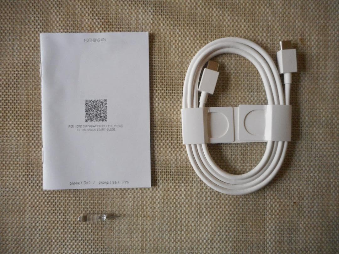 ★☆美品NOTHING製Phone(3a) 8GB/128GB ブルー☆★