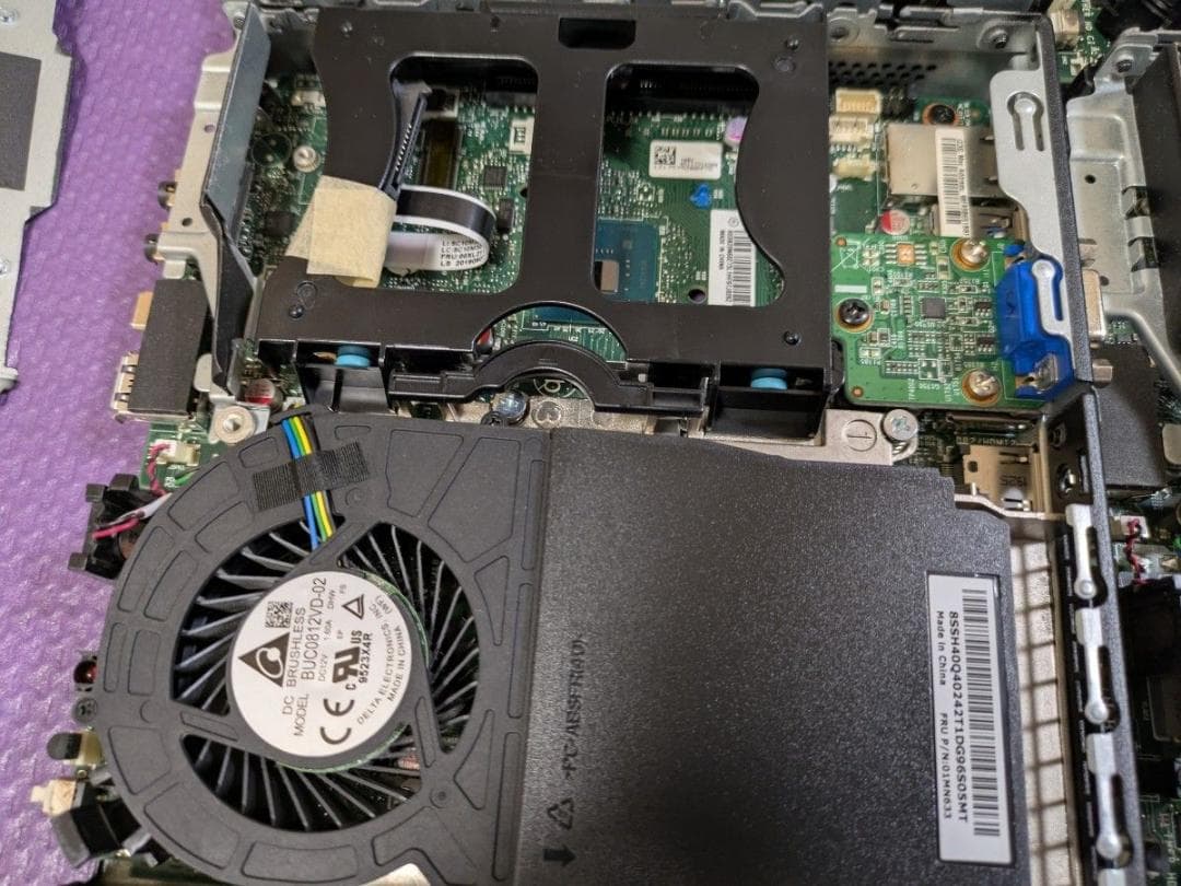 Lenovo ThinkCentre M720q i5-8400T 8GB 2台