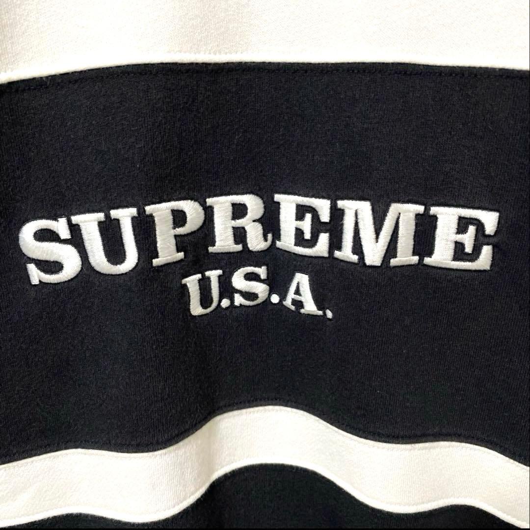 Supreme ロゴスウェット　ブラック