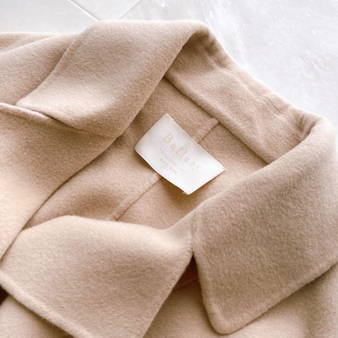 人気✨ボールジィ プレミアムウールリバー ベルテット ショートコート 36