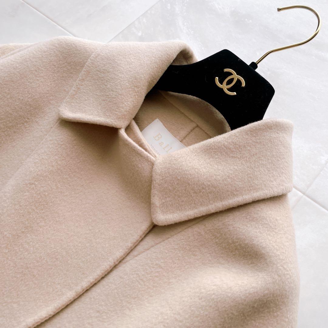 人気✨ボールジィ プレミアムウールリバー ベルテット ショートコート 36