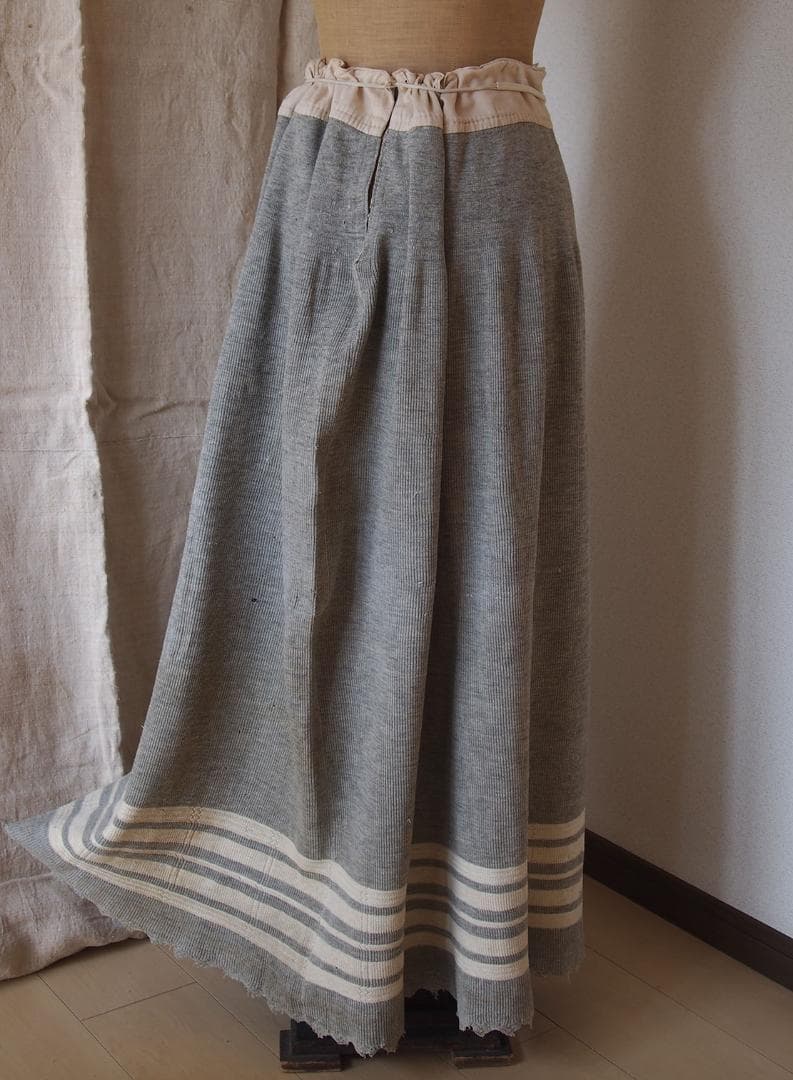 コットン ニット アンダースカート ペチコート 1930年 時代衣装/K415