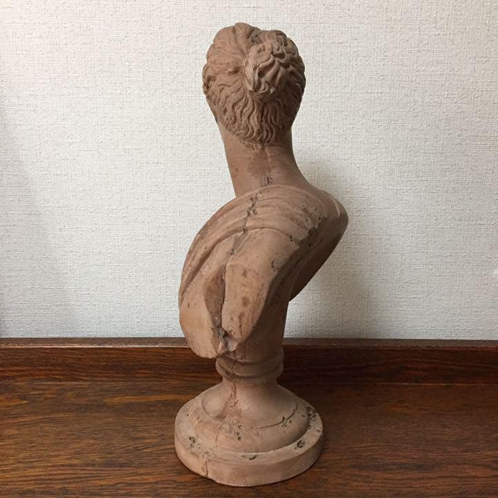 【25%OFF】新春セール♪アメリカ アンティーク☆胸像女神のオブジェインテリア