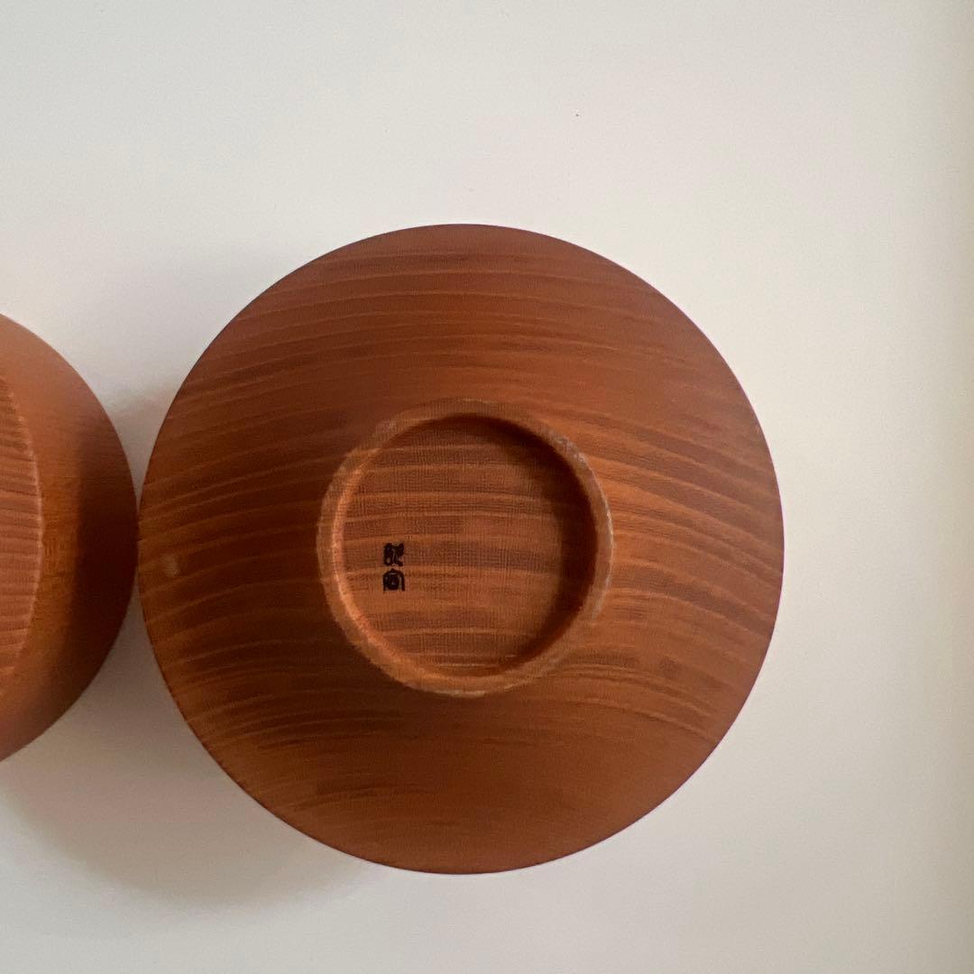 我戸幹男商店 お椀 2点