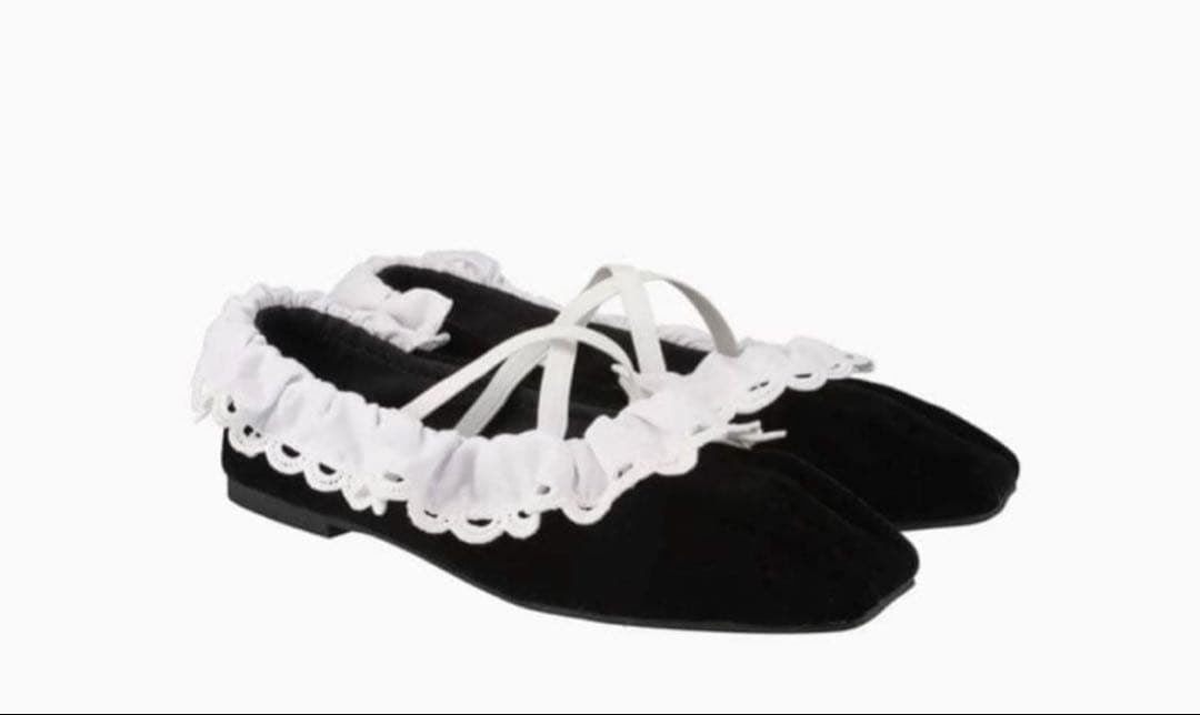 最終値下げ　bibiy. B. LACE BALLERINAS L
