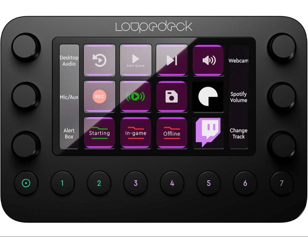 Loopdeck Live コントロールパネル