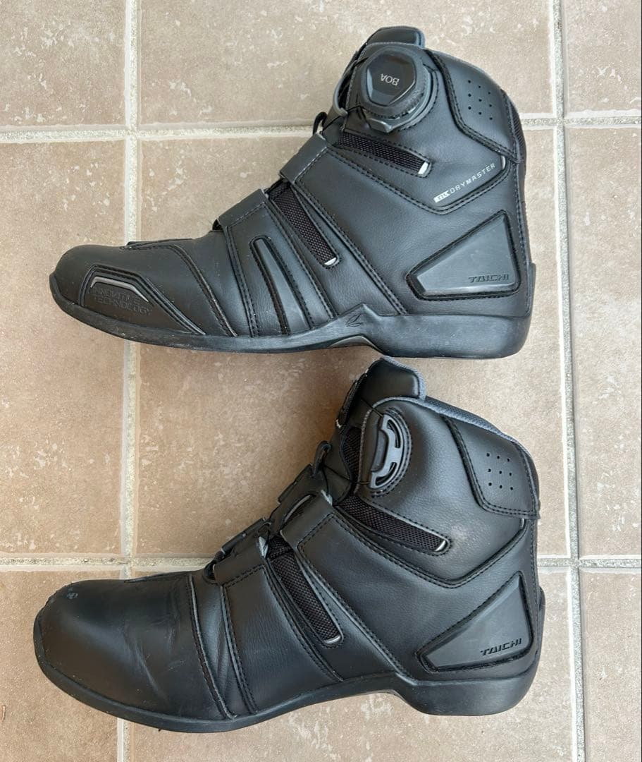 RSタイチTAICHI バイク ドライマスター BOA シューズ　26センチ