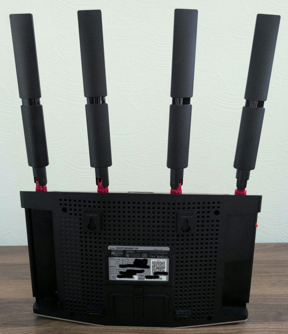 ぱ*︎様 BUFFALO WXR18000BE10P Wi-Fi 7 ルーター