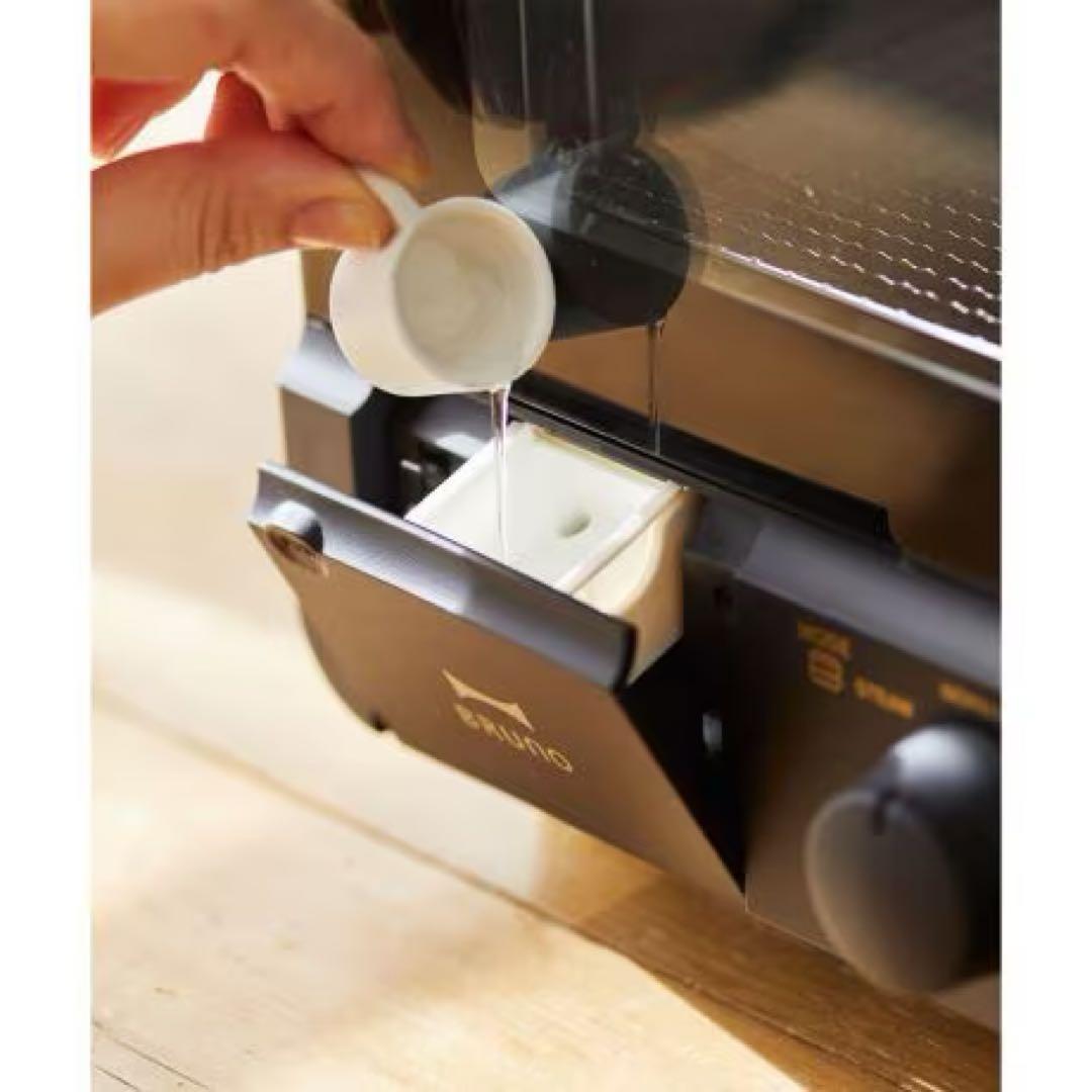 【新品未使用】BRUNO スチーム＆ベイク トースター（ブラック）