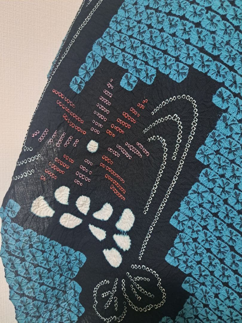 有松絞り 反物 木綿 絞り浴衣