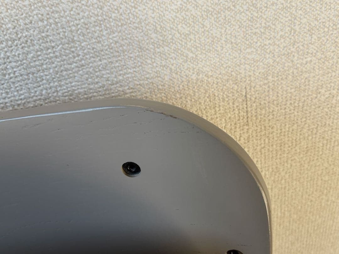 無印良品　スチールパイプ折りたたみチェア板座　ウォームグレー　2脚セット