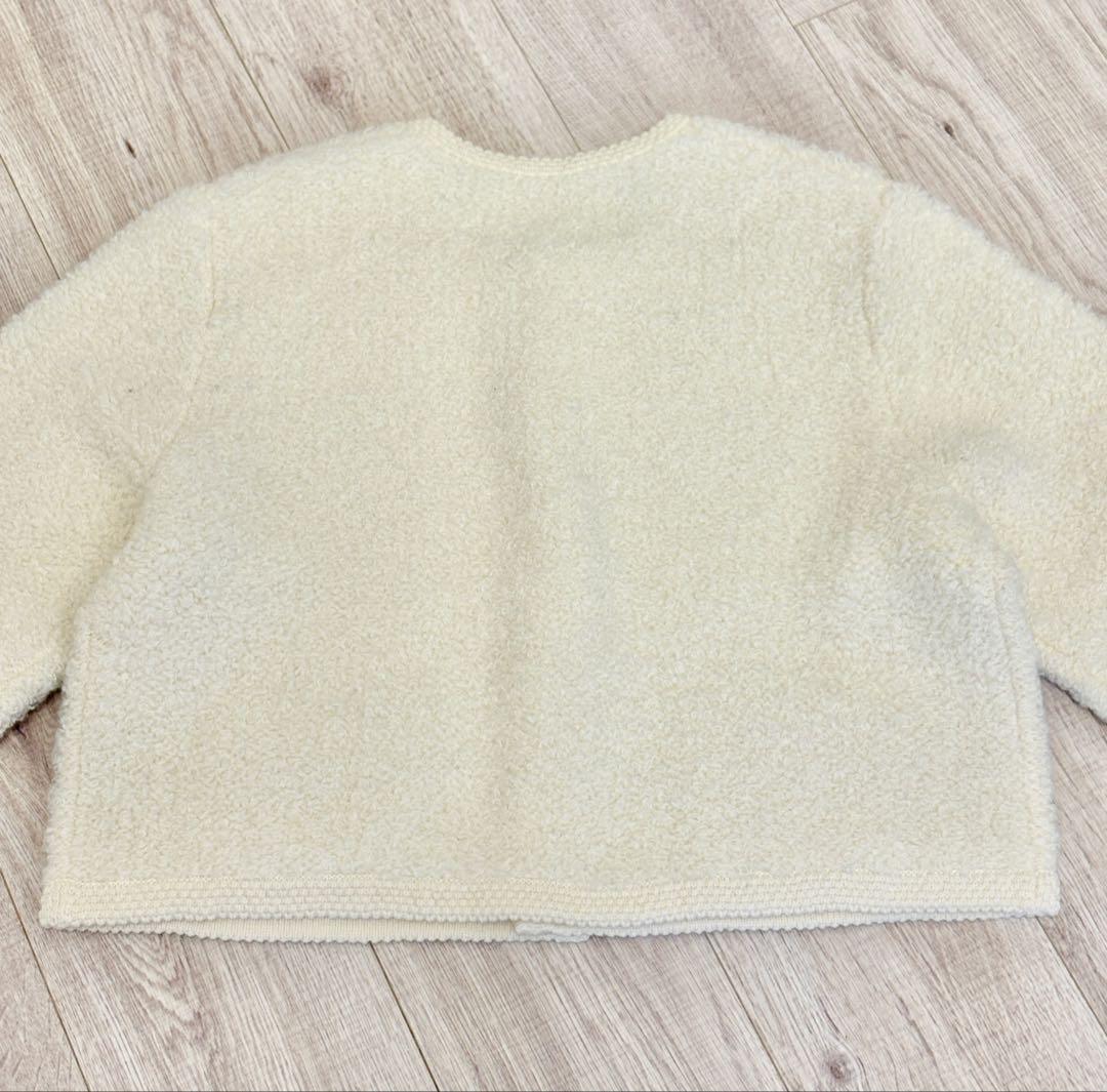 MACPHEE ムートン　カーディガン