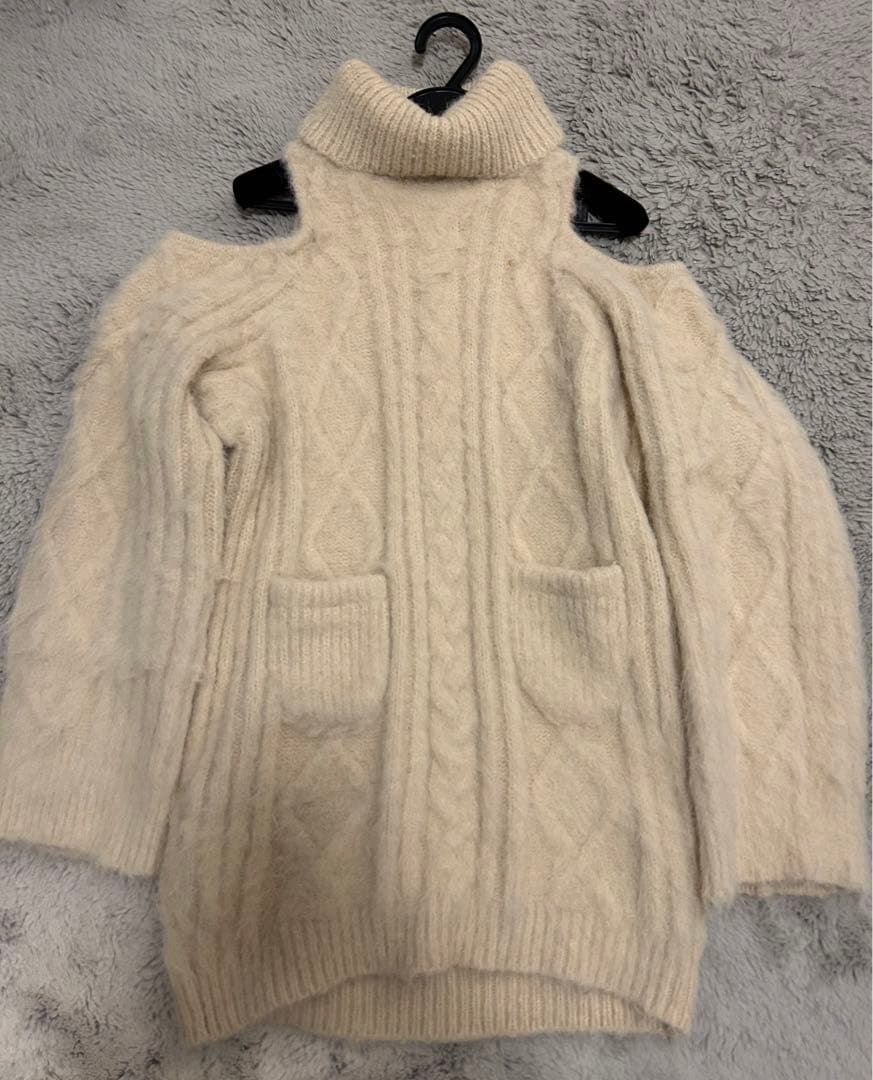 本日最終値下げ　andmary Allyn cable knit dress