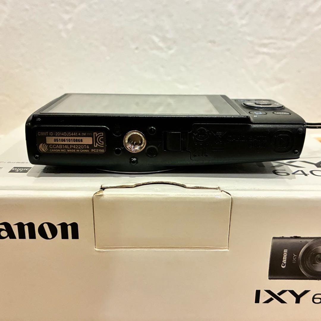 美品‼️Canon コンパクトデジタルカメラIXY640 Wi-Fi搭載
