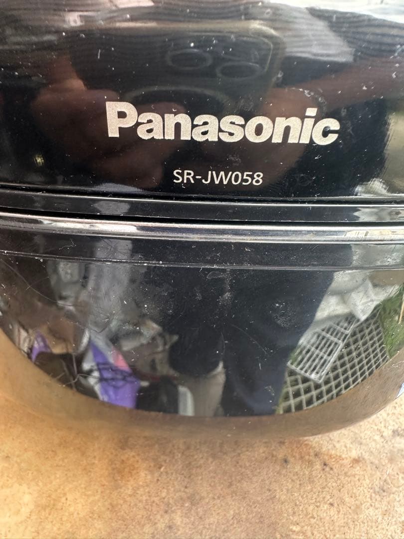 パナソニック可変圧力ＩHジャー炊飯器SR-JW058 Wおどり炊き