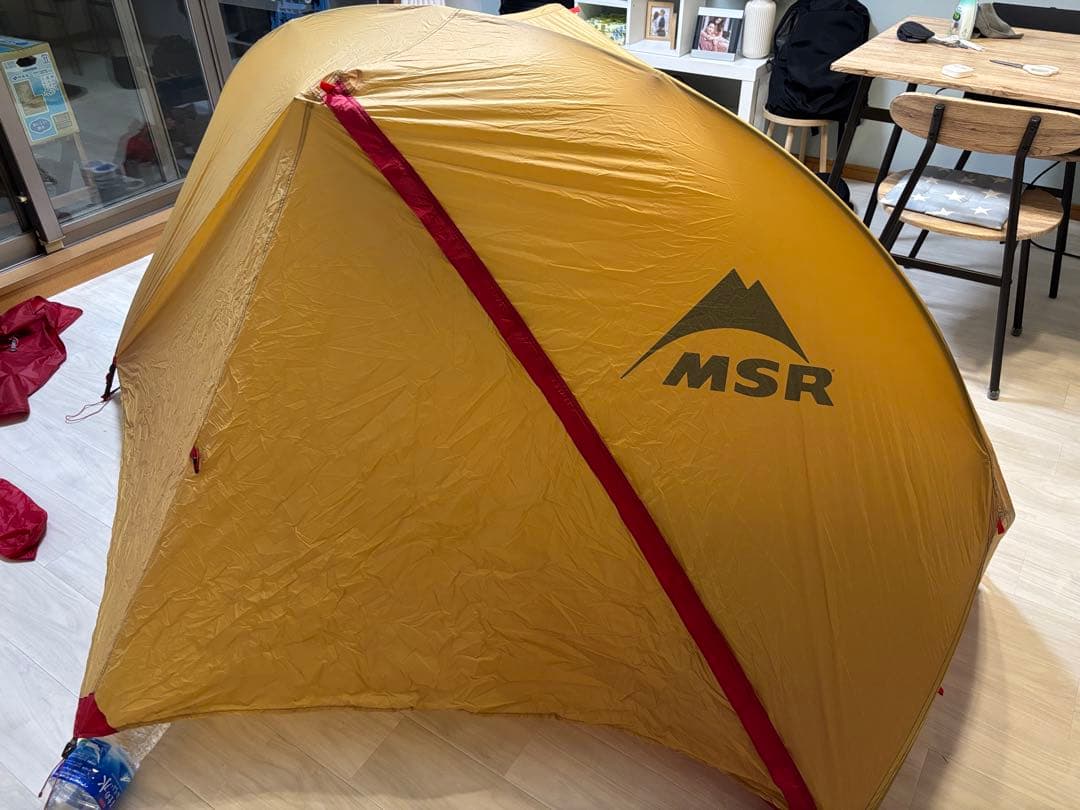 【美品】MSR Hubba Hubba 1専用フットプリント付き 1人用
