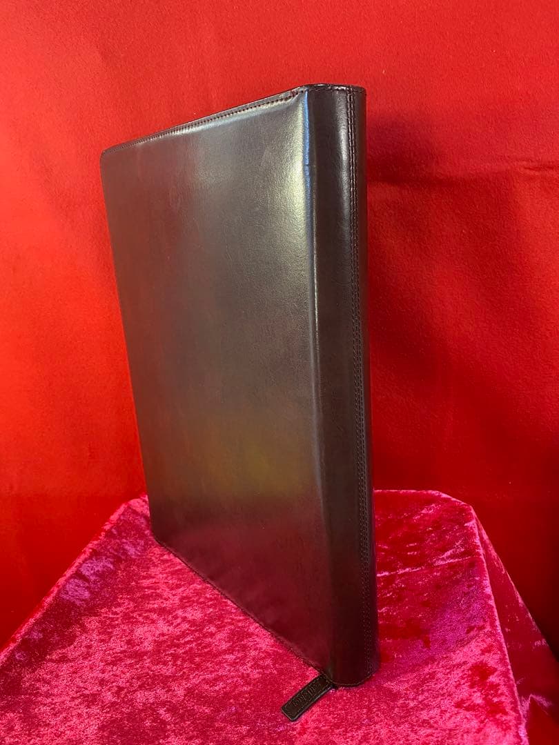 ツアィトベクター立て３６㎝横２６㎝　本物、皮。