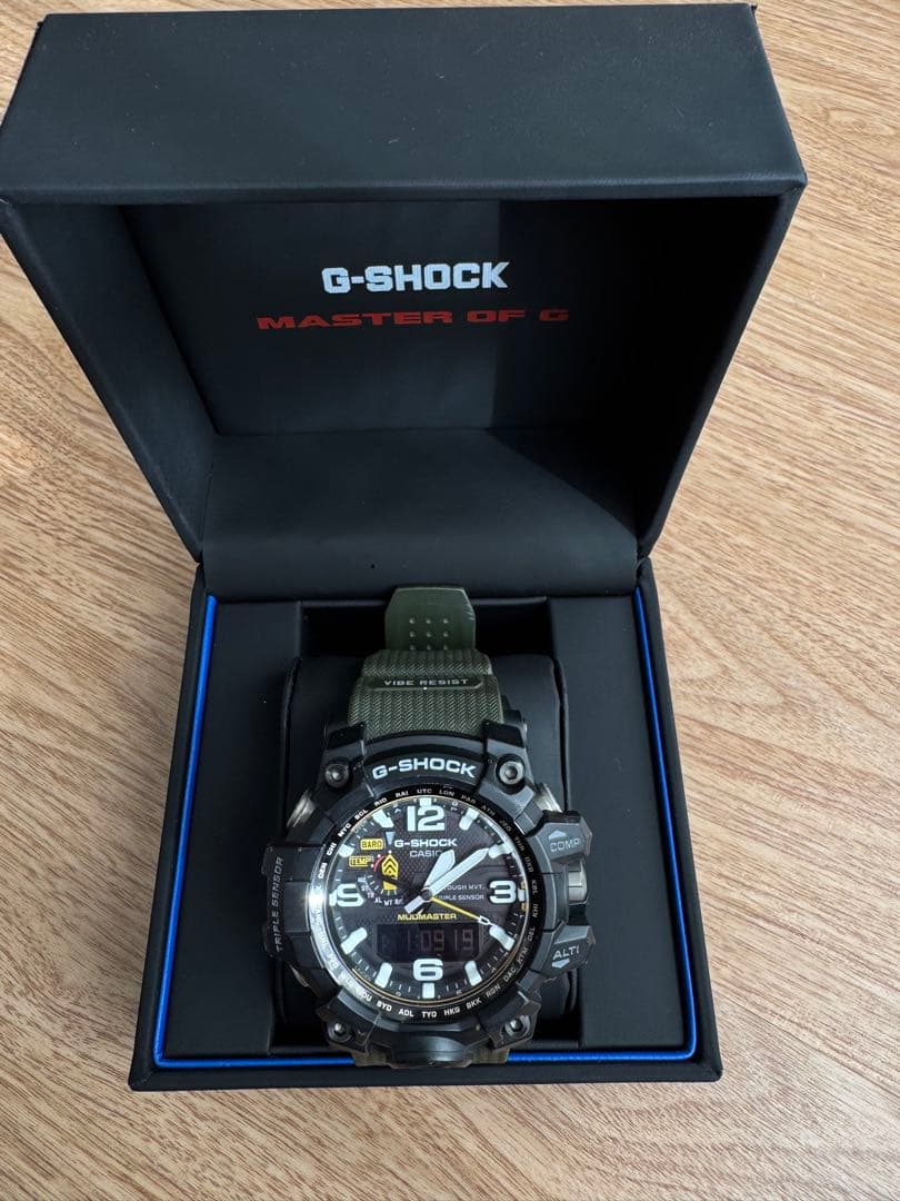 G-SHOCK MUDMASTER GWG-1000-1A3JF 電波ソーラー