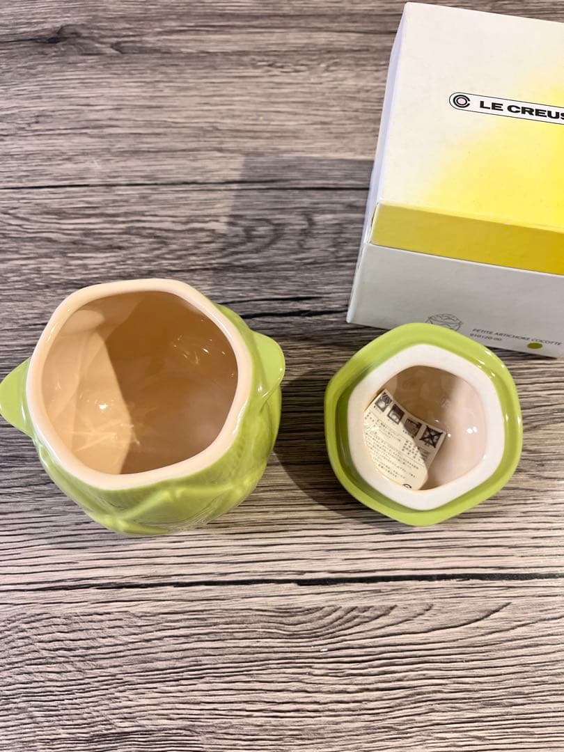 【美品】LE CREUSET アーティチョークココット