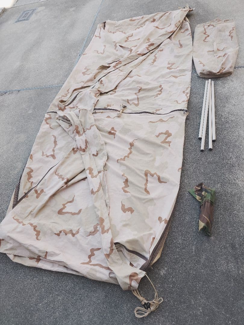 オランダ軍 ダッチアーミーテント デザートカモ