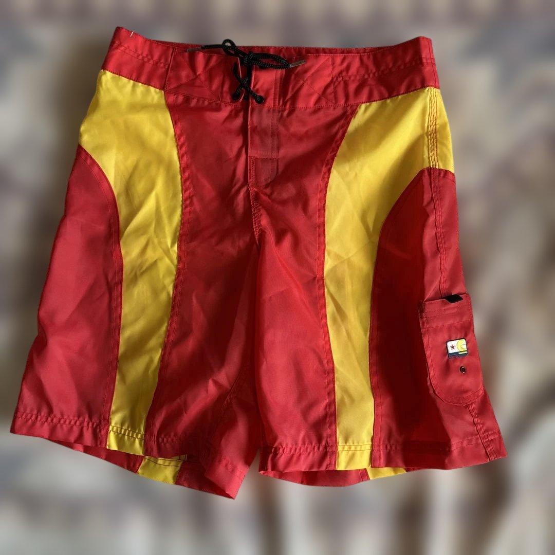 made in USA Ezekiel 90s サーフトランクス デッドストック