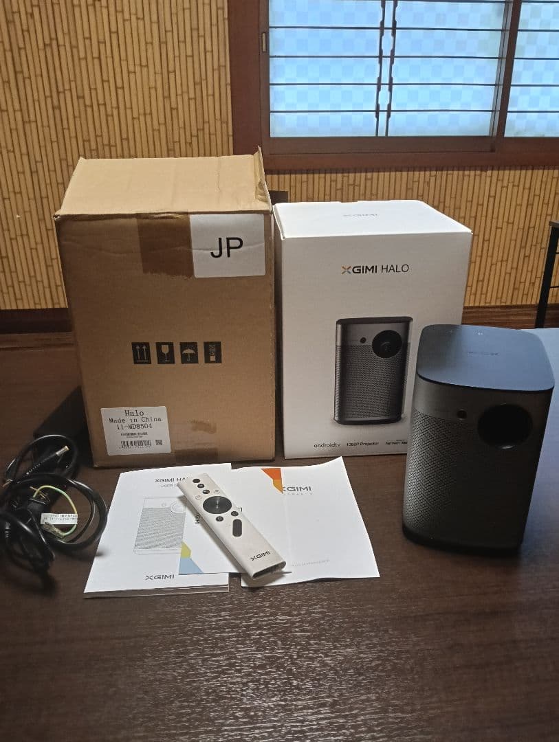 美品！XGIMI HALO プロジェクター 本体他全て有り