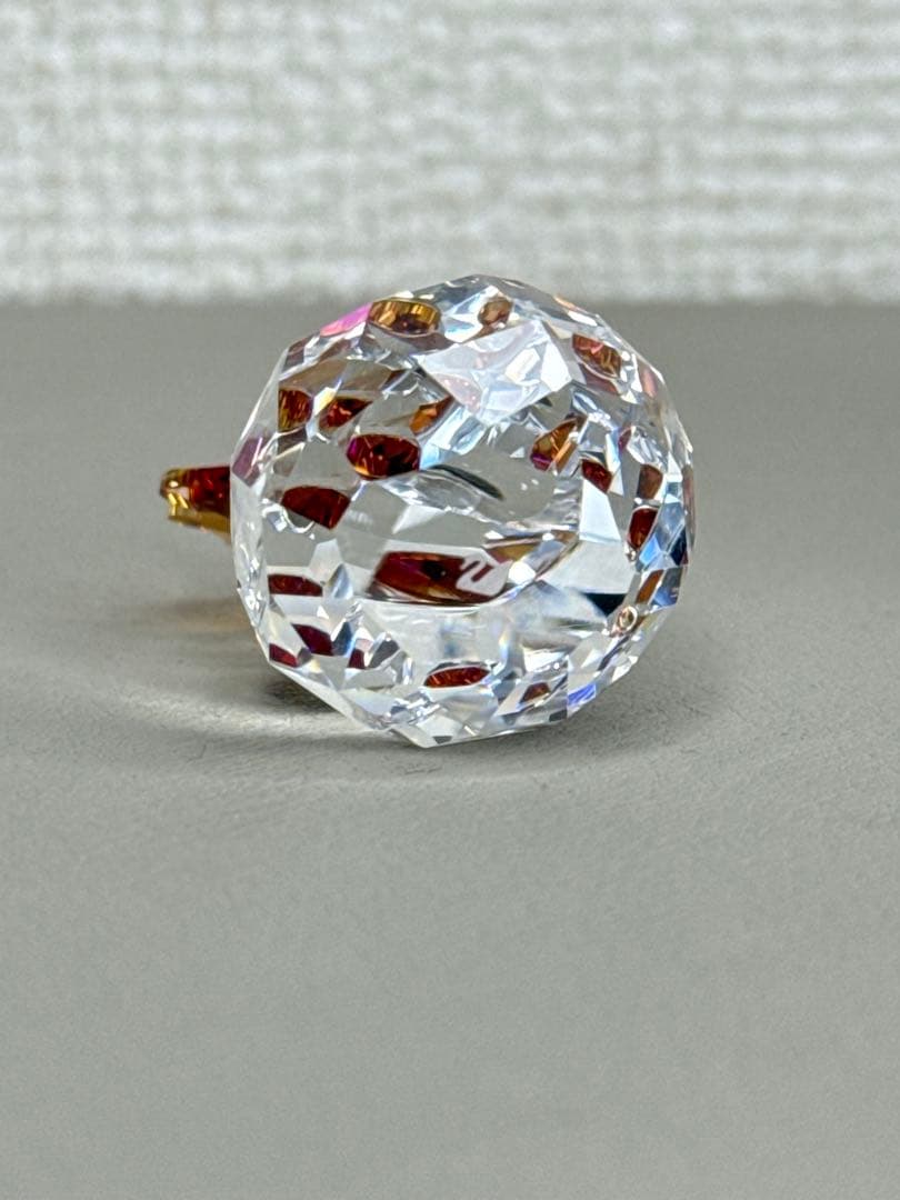 超美品★ スワロフスキー　ロッキング　トナカイ　クリスタル　オブジェ　箱あり