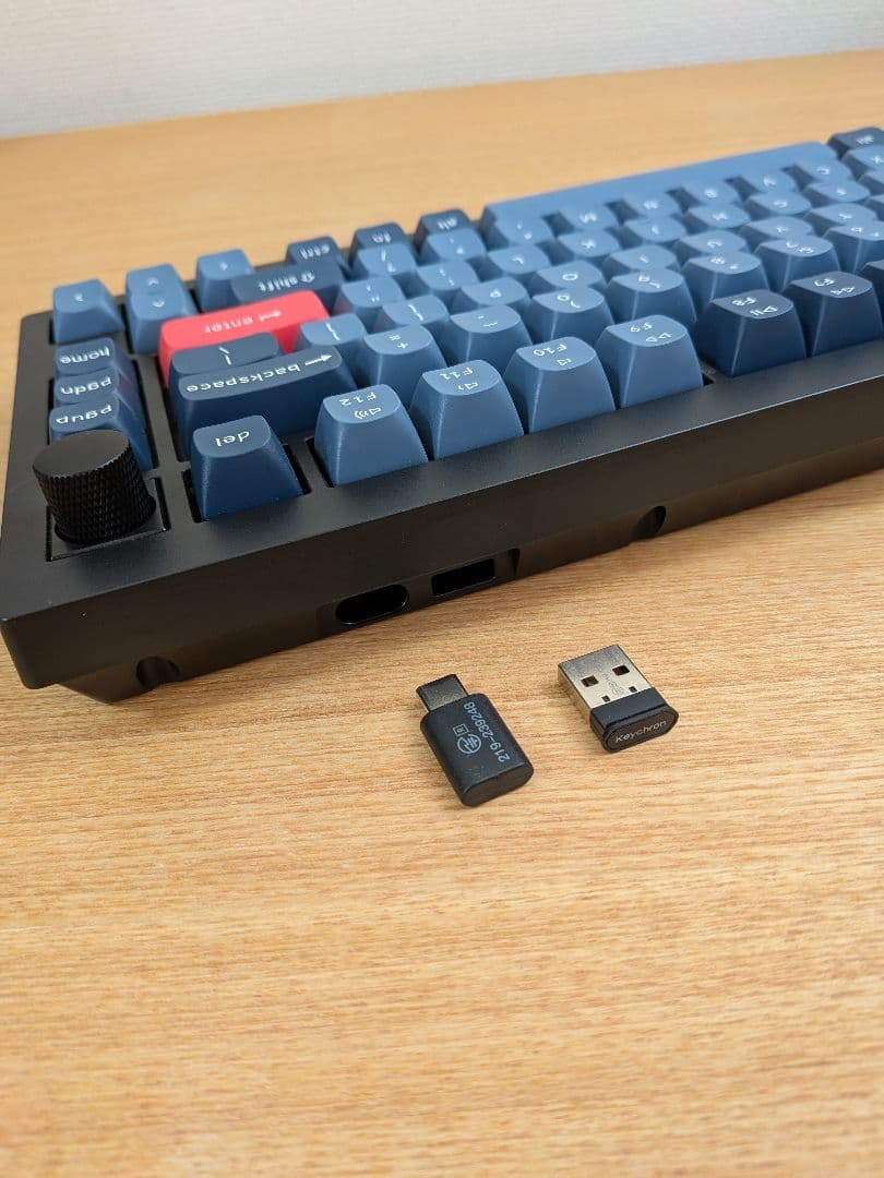 Keychron V1 Max バナナ軸 US配列 キークロン