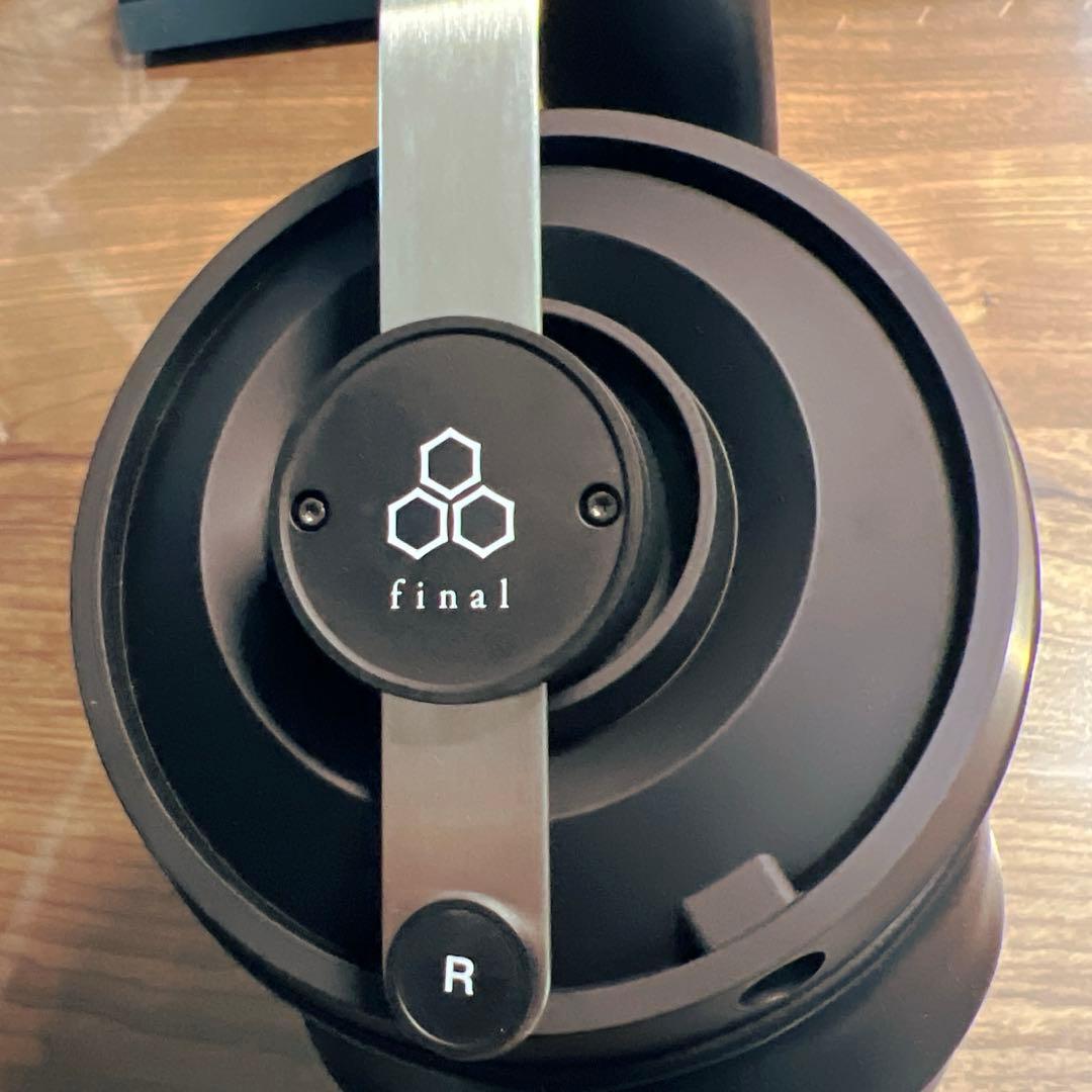 【美品・微使用】final DX3000 CL ブラック 有線ヘッドホン