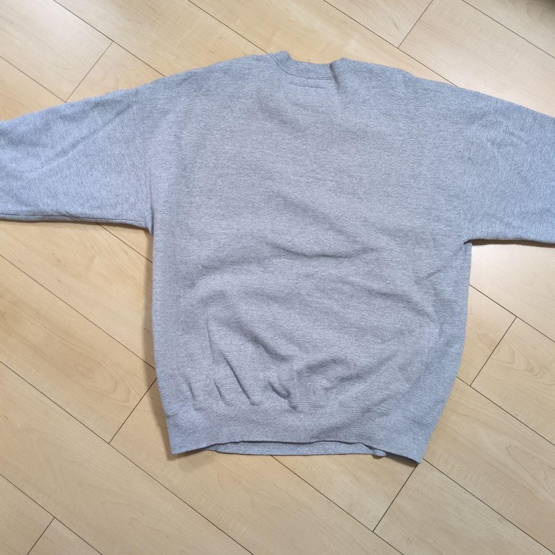90s USA製 XL ラッセル アスレティック杢グレー スウェット