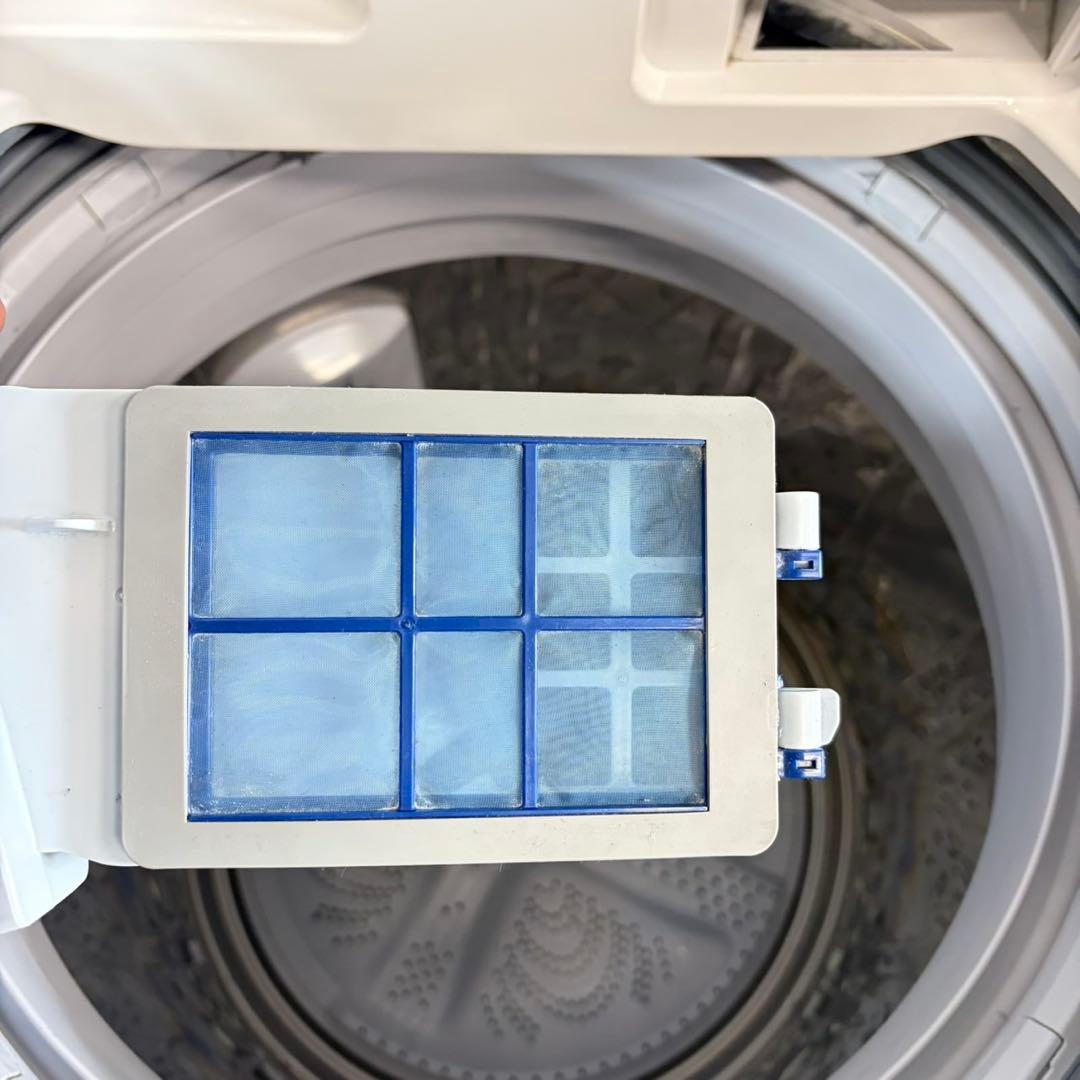 744 2022年製　洗濯機　乾燥機能付き　11キロ・6キロ　超音波ウォッシャー