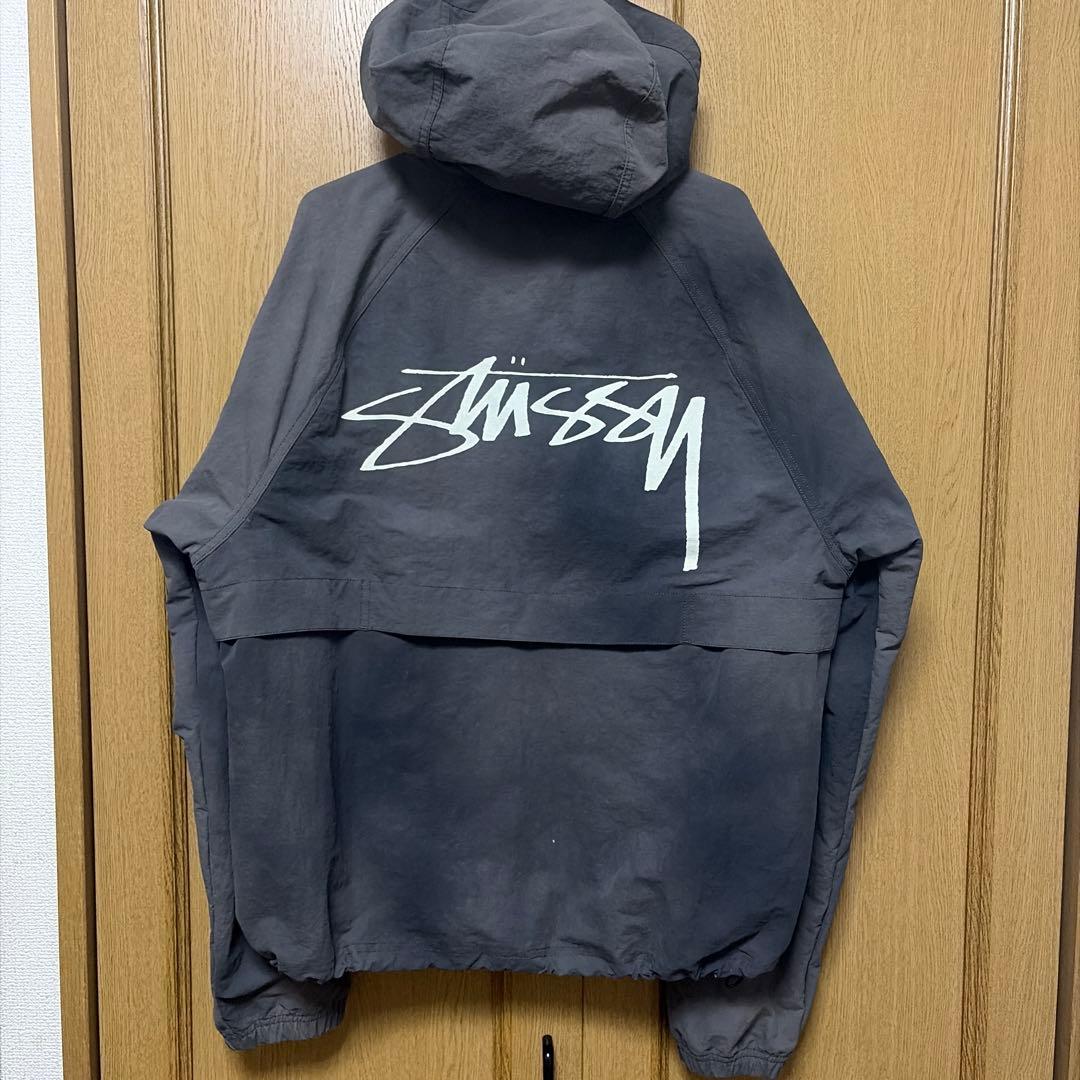 p*n様 Stussy グレー ナイロンジャケット