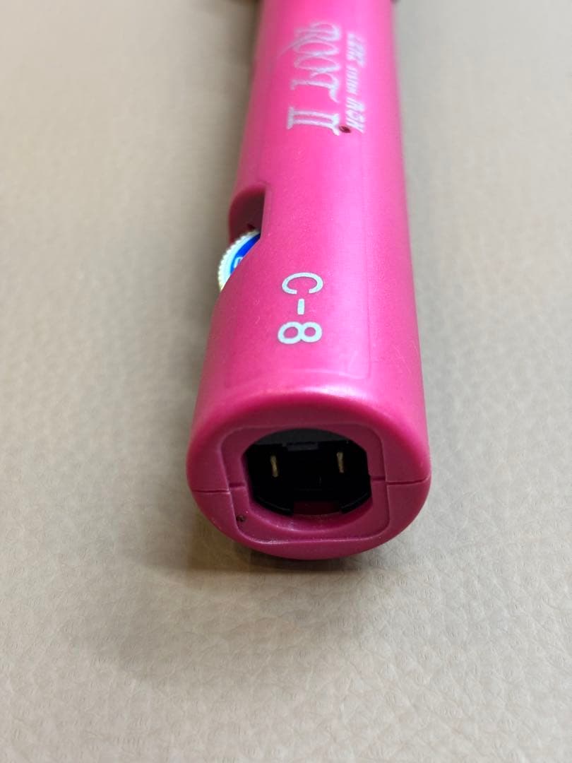 超美品LENZ C-8レンツルートアイロン　元巻き丸8㎜　理容アイロン