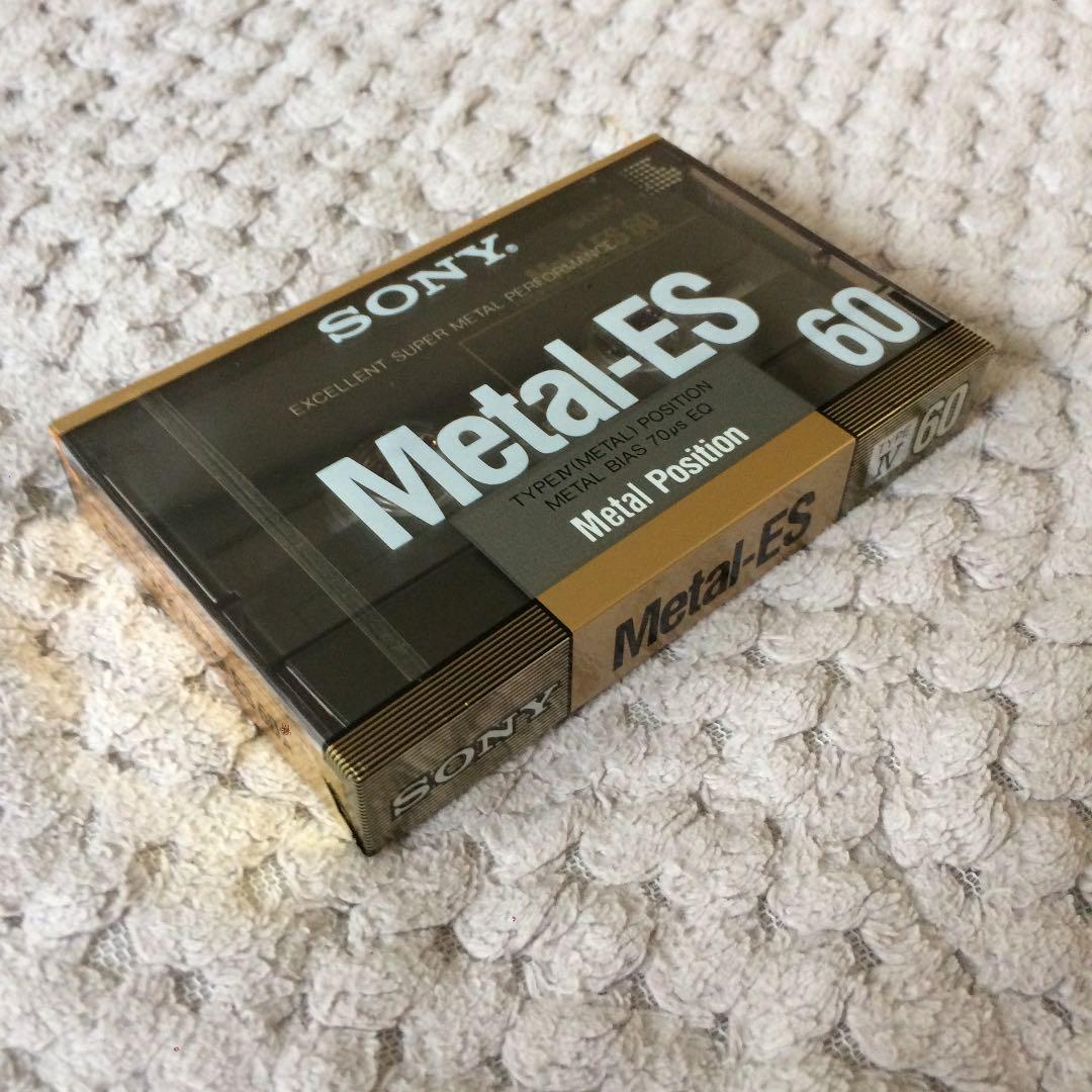 【日本製メタル】SONY l-ES60A カセットテープ 【未開封】