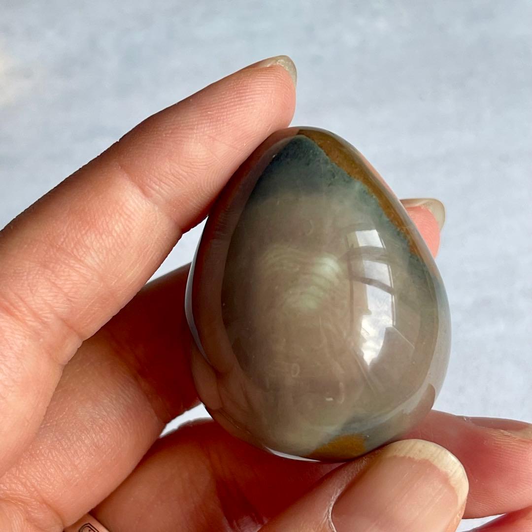 オーシャンジャスパー ポリクローム エッグ