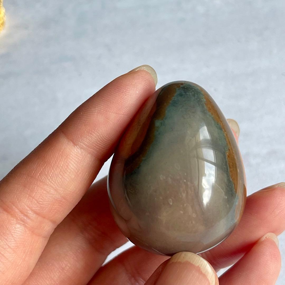 オーシャンジャスパー ポリクローム エッグ