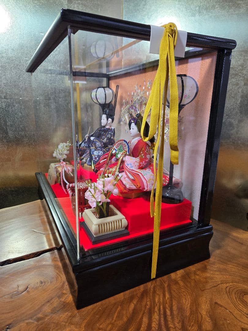 【一点限り】雛人形 ケース飾り　K25