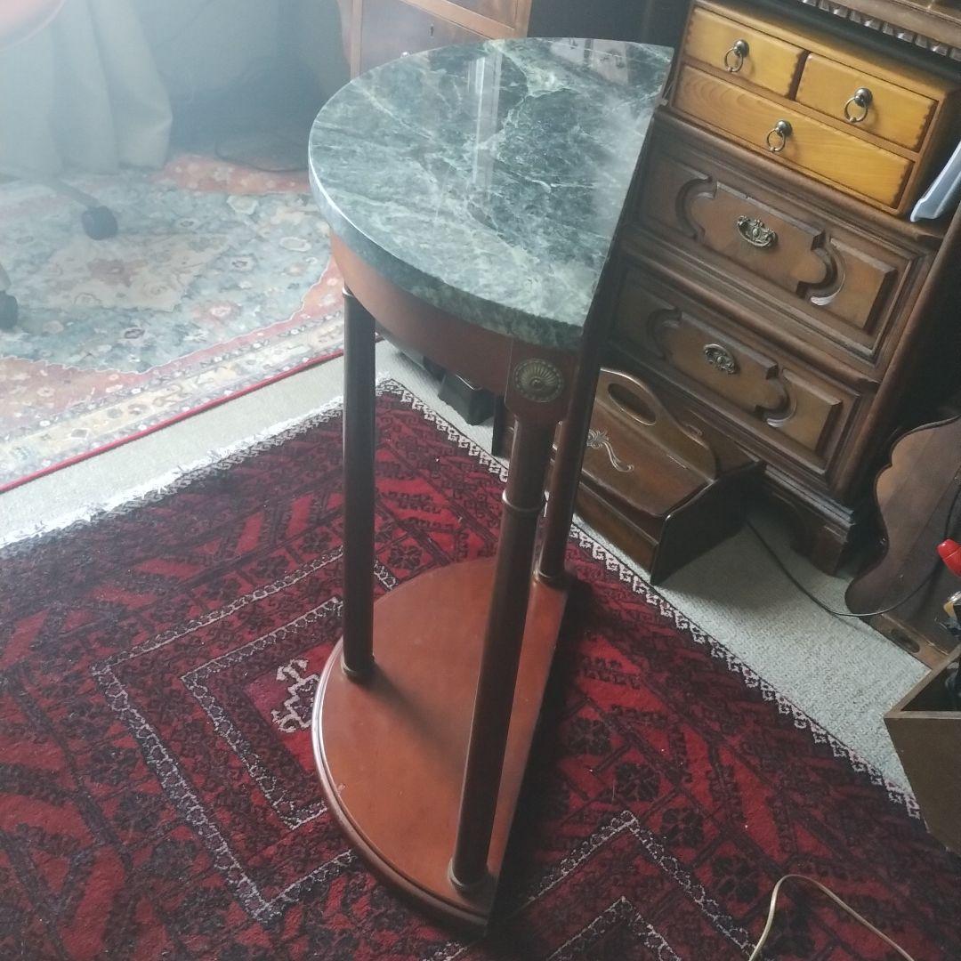 e*a様 アンティークスタイル　大理石天板　サイドテーブル　コンソールテーブル