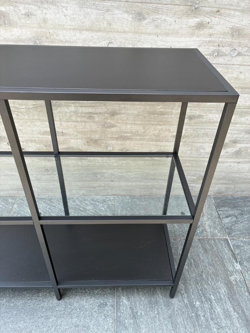 【引取歓迎】IKEA シェルフユニット VITTSJÖ ヴィットショー