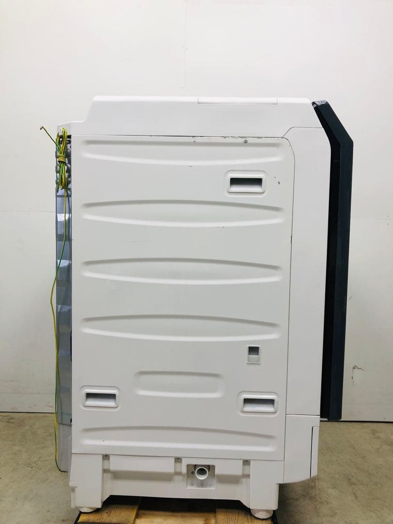 ES-W112-SLシャープ 19年製 左開きドラム式洗濯機 ハイブリッド乾燥