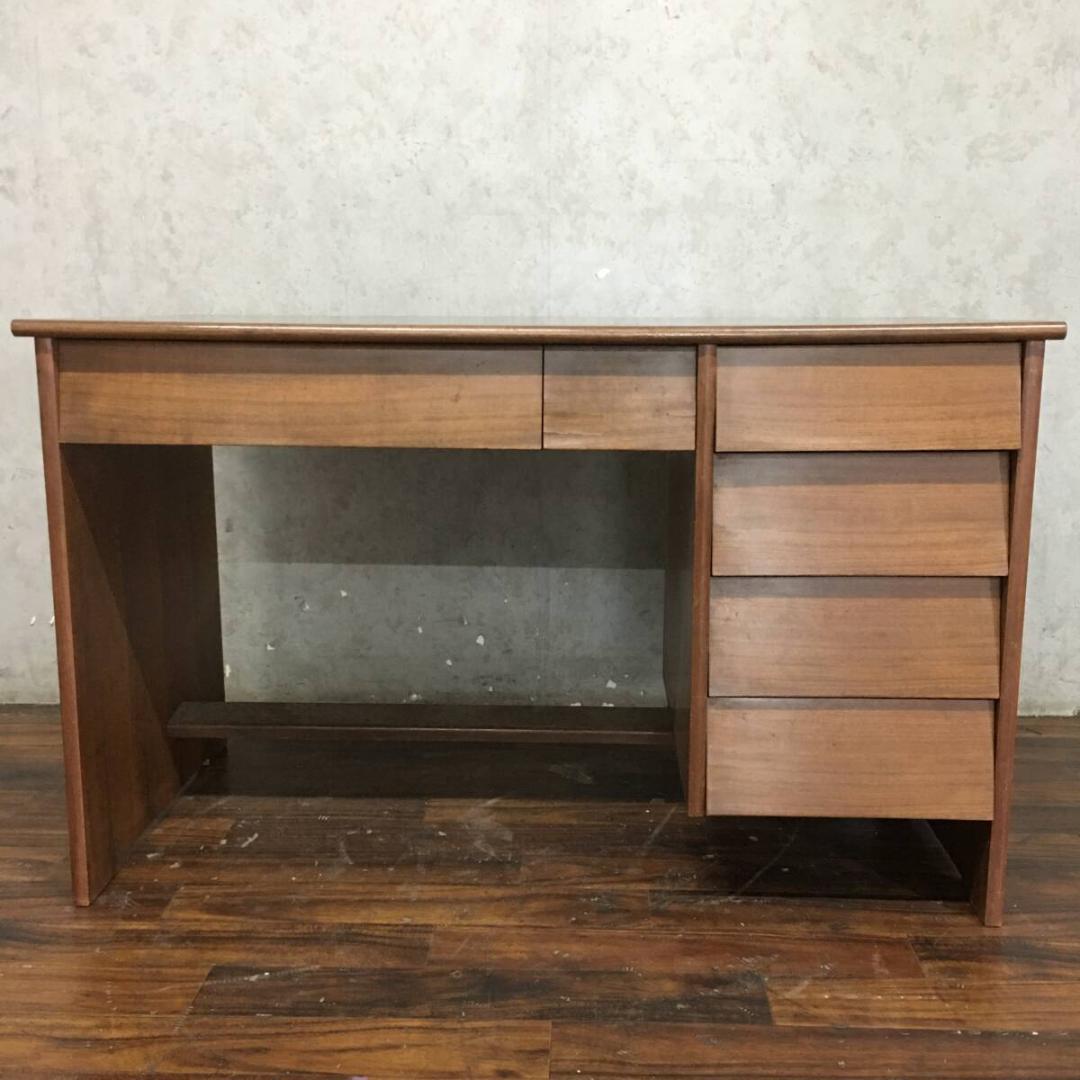 浜本工芸 片袖机 本棚付き 学習机 ライティングデスク デスク 机